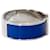 Hermès Pulsera Blue Click Acier Silver Azul  - vista 4