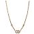 Dior Collier Cubic Claire Rune Gold