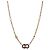 Dior Collier Cubic Claire Rune Gold - vue 2