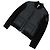 Moncler Strick-Steppcardigan mit Reißverschluss Black Patch