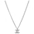 Chanel Collana Pearl CC Silver Argento - vista 2