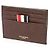 Thom Browne Pebble Grain Note Compartment Single Card Holder