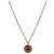 Dior Collana Oblique Rotonda Cubica in Oro