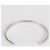 Maison Martin Margiela Bracciale Rigido Minimal Signature Argento - vista 6