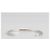 Maison Martin Margiela Bracciale Rigido Minimal Signature Argento - vista 7
