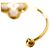 Louis Vuitton Bracciale Rigido Arapoli Gold D'oro - vista 6