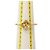 Louis Vuitton Bracciale Rigido Arapoli Gold D'oro - vista 8