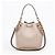 Louis Vuitton Borsa bucket in pelle grana Gris Marrone - vista 3