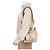 Louis Vuitton Borsa bucket in pelle grana Gris Marrone - vista 8