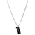 Dior Collana Trotter Argento Nero  - vista 2