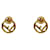 Fendi Orecchini Cubic Gold D'oro  - vista 3
