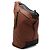 Loewe Zaino sling in pelle marrone da uomo - vista 3
