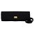 2.55 Chanel Borsa Clutch Multi-Scomparti in Tela Nera Nero