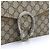 Gucci Borsa a tracolla Dionysus Small con catena Marrone - vista 4