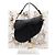 Dior Mini borsa Tote Saddle in vitello grana nera