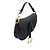 Dior Mini borsa Tote Saddle in vitello grana nera - vista 4