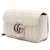 Gucci Super Mini Bag Crossbody con Catena Argentata - vista 3