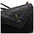 Saint Laurent Borsa a tracolla e a spalla mini trapuntata GABY in pelle nera Nero - vista 9