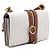 Bally Borsa a tracolla e crossbody con patta in pelle bianca - vista 3