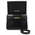 Saint Laurent Borsa a tracolla Manhattan in stampa coccodrillo nera