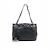 Chanel Borsa a tracolla Timeless CC in pelle caviar morbida nera con catena argentata Nero