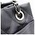 Chanel Borsa a tracolla Timeless CC in pelle caviar morbida nera con catena argentata Nero - vista 4