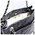 Chanel Borsa a tracolla Timeless CC in pelle caviar morbida nera con catena argentata Nero - vista 5