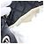 Chanel Borsa a tracolla Timeless CC in pelle caviar morbida nera con catena argentata Nero - vista 6