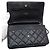 Chanel Sac à épaule et sac bandoulière à chaîne CC dorée Noir - vue 6