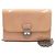 Tod's Borsa a tracolla in vernice beige con catena