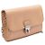 Tod's Borsa a tracolla in vernice beige con catena - vista 3