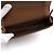 Saint Laurent Borsa a tracolla mezza luna Mini Voltaire in vitello Dark Cocoa - vista 6