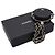 Chanel Borsa pouch in pelle d'agnello nera con tracolla a catena e CC dorati Season Nero - vista 8