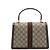 Gucci Borsa Ophidia GG Supreme Small Top Handle Marrone - vista 4