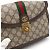 Gucci Borsa Ophidia GG Supreme Small Top Handle Marrone - vista 8