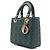 Borsa a mano e a tracolla Lady Dior My ABCDior Small Verde - vista 3