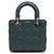 Borsa a mano e a tracolla Lady Dior My ABCDior Small Verde - vista 5