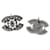 Chanel Orecchini Pearl CC Argento  - vista 4