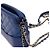 Chanel Borsa Gabrielle Mini Blue con catena dorata, a spalla e crossbody - vista 10