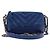 Chanel Borsa Gabrielle Mini Blue con catena dorata, a spalla e crossbody - vista 4