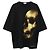 Alexander Mcqueen Herren T-Shirt mit schwarzem Totenkopf-Print