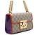 Padlock Gucci Borsa a tracolla Small GG con catena dorata e lucchetto Multicolore - vista 3