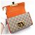 Padlock Gucci Borsa a tracolla Small GG con catena dorata e lucchetto Multicolore - vista 6