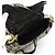 Saddle Dior Borsa a Sella Ricamata Effetto Corneli Ornamentale Nera e Beige Marrone - vista 6