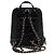 Chanel Zaino da donna in vernice nera trapuntata con CC dorati Nero - vista 4