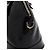 Gucci Borsa Tote e Borsa a Tracolla in Pelle Verniciata Nera Lucida Nero - vista 10