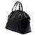 Gucci Borsa Tote e Borsa a Tracolla in Pelle Verniciata Nera Lucida Nero - vista 2
