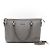 Gucci Borsa tote e a tracolla in pelle Micro GG Grigia Marrone