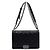Chanel Borsa a tracolla Boy Large Flap in pelle caviale matelassé nera Nero