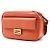 Fendi Mini Baguette Borsa Camera con Logo Dorato a Tracolla - vista 2